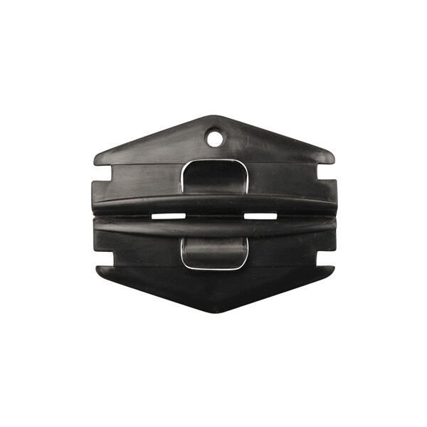 Disco Blk Plstc Window Guide Ret Frnt Door Glass W/Adhes. Gask. PK10 9631PK - main