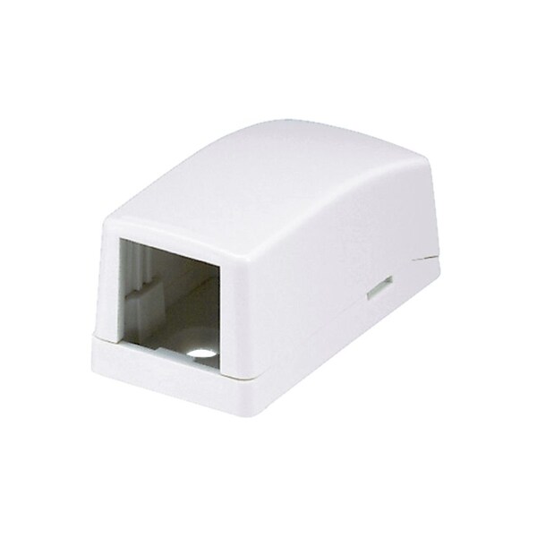Panduit Surfacemountbox, 1pt, Iw CBX1IW-A