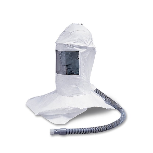 Allegro Industries Deluxe Double Bib Hard Hat Hood w/Ratchet Suspension and Personal Air Cooler 9909-CRD - main