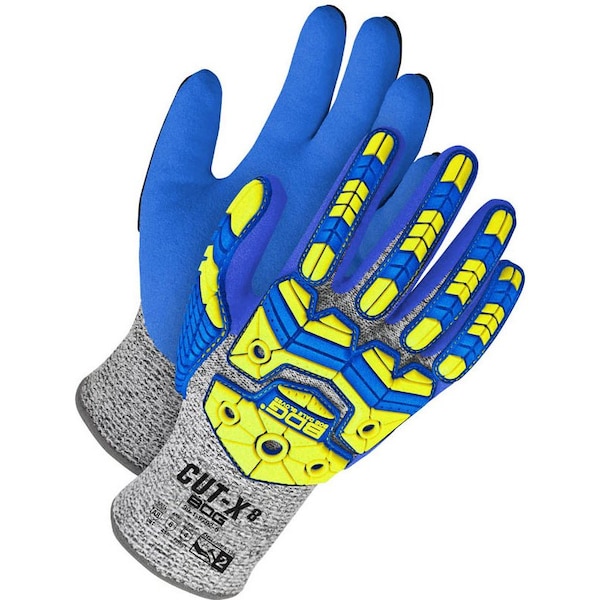 Bdg Cut-Resistant Impact Gloves, Cut Level A8 , Nitrile , Sandy , L 1 PR 99-1-9792-9-K - main