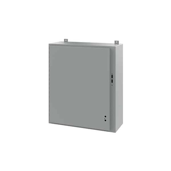Nvent Hoffman Electrical Enclosures, 36 in H, 12 in D, 31.38 in W, NEMA 12, Mild Steel A36SA3212LP - main