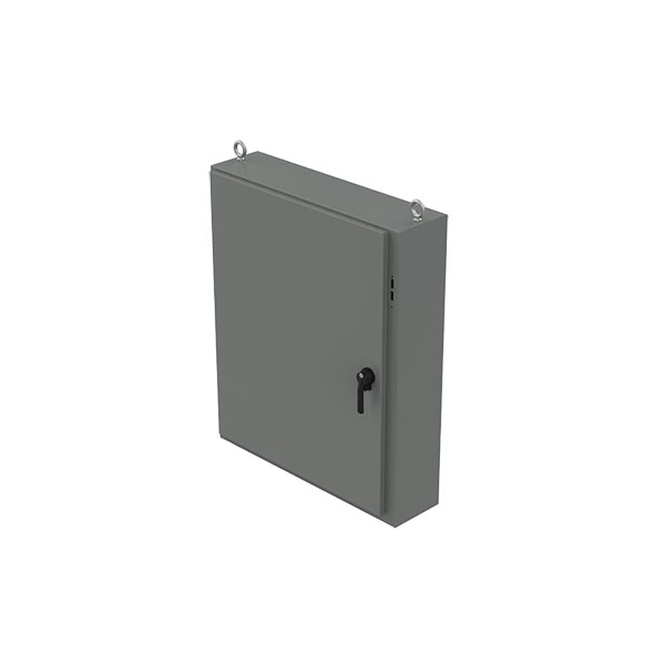 Nvent Hoffman 3 Point Latch with Padlocking Electrical Enclosures, 48 in H, 24 in D, 40-1/4 in W, 12, Steel A48X1E4024 - main