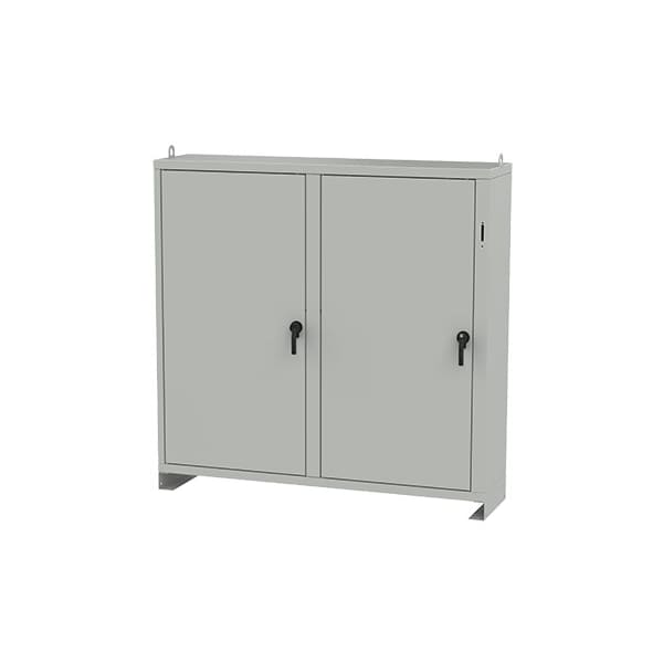 Nvent Hoffman 3 Point Latch with Padlock Handle Electrical Enclosures, 84 in H, 24 in D, 73 in W, 1, Steel A84XN7324FSLP - main