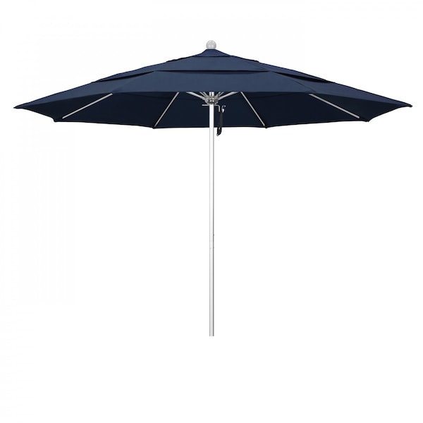 California Umbrella Patio Umbrella, Octagon, 107" H, Sunbrella Fabric, Spectrum Indigo 194061000038 - main