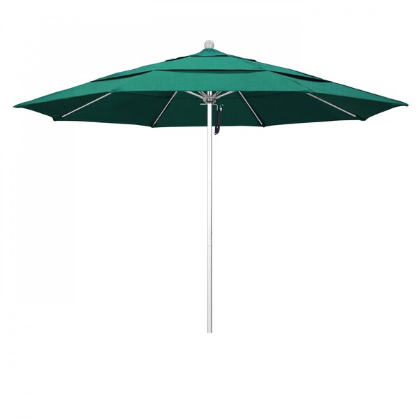 California Umbrella Patio Umbrella, Octagon, 107" H, Sunbrella Fabric, Spectrum Aztec 194061000045 - main
