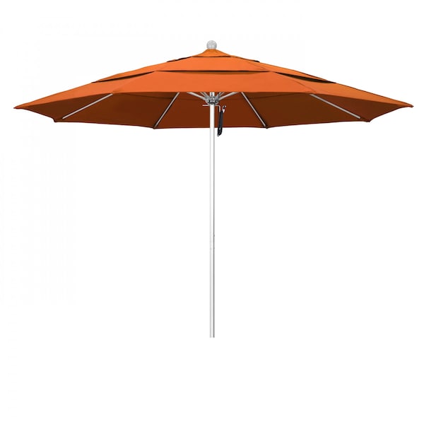 California Umbrella Patio Umbrella, Octagon, 107" H, Sunbrella Fabric, Tuscan 194061000205 - main