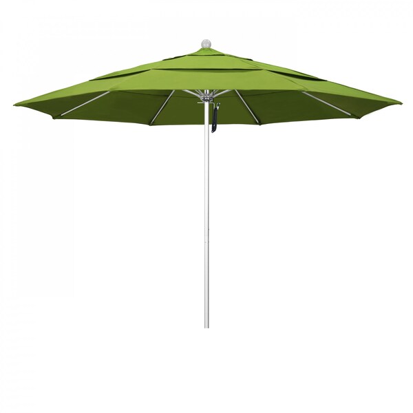 California Umbrella Patio Umbrella, Octagon, 107" H, Sunbrella Fabric, Macaw 194061000236 - main