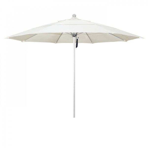 California Umbrella Patio Umbrella, Octagon, 107" H, Sunbrella Fabric, Canvas 194061000281 - main