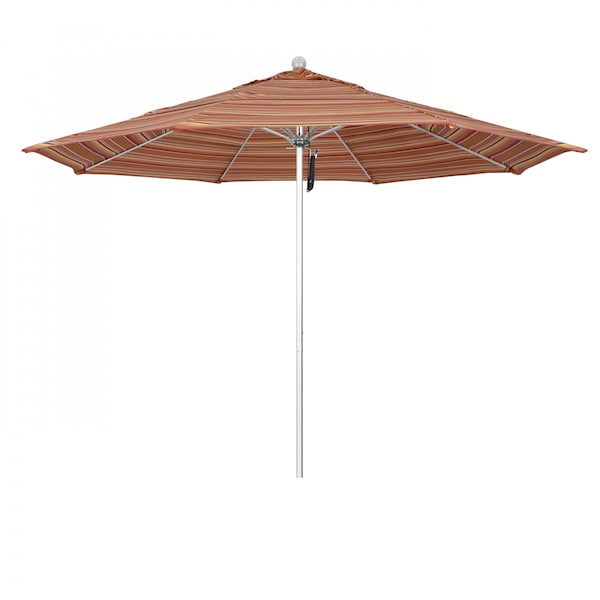 California Umbrella Patio Umbrella, Octagon, 107" H, Sunbrella Fabric, Dolce Mango 194061000366 - main