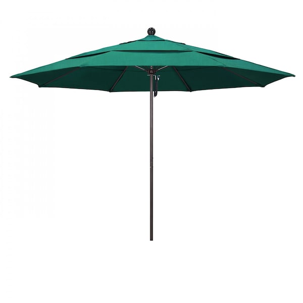 March Patio Umbrella, Octagon, 107" H, Sunbrella Fabric, Spectrum Aztec ALTO118117-48090-DWV