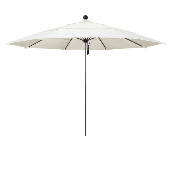 California Umbrella Patio Umbrella, Octagon, 107" H, Sunbrella Fabric, Canvas 194061001127 - main