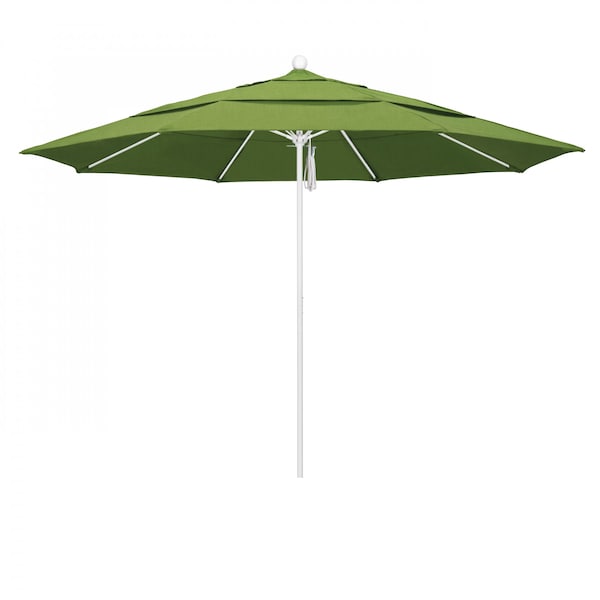 California Umbrella Patio Umbrella, Octagon, 107" H, Sunbrella Fabric, Spectrum Cilantro 194061001691 - main