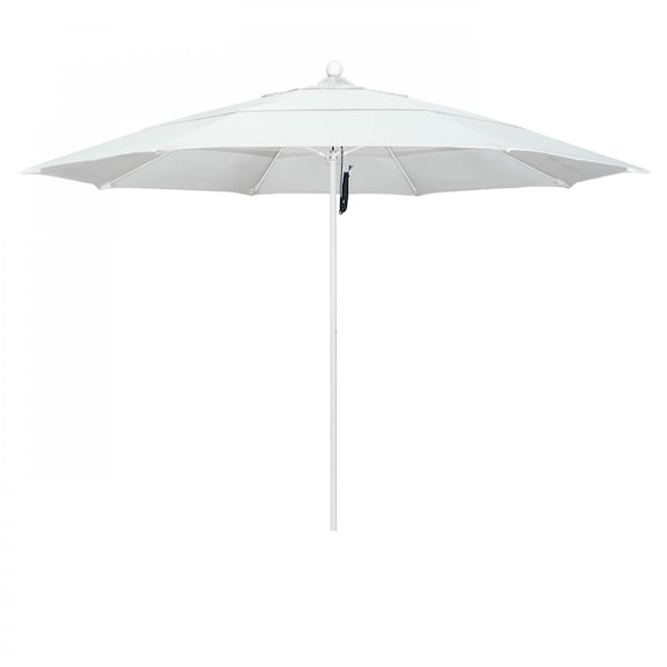 California Umbrella Patio Umbrella, Octagon, 107" H, Sunbrella Fabric, Natural 194061001783 - main