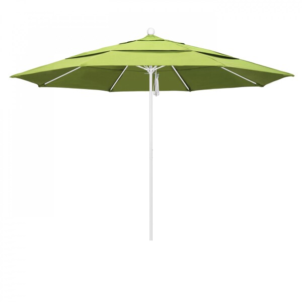 California Umbrella Patio Umbrella, Octagon, 107" H, Sunbrella Fabric, Parrot 194061001790 - main