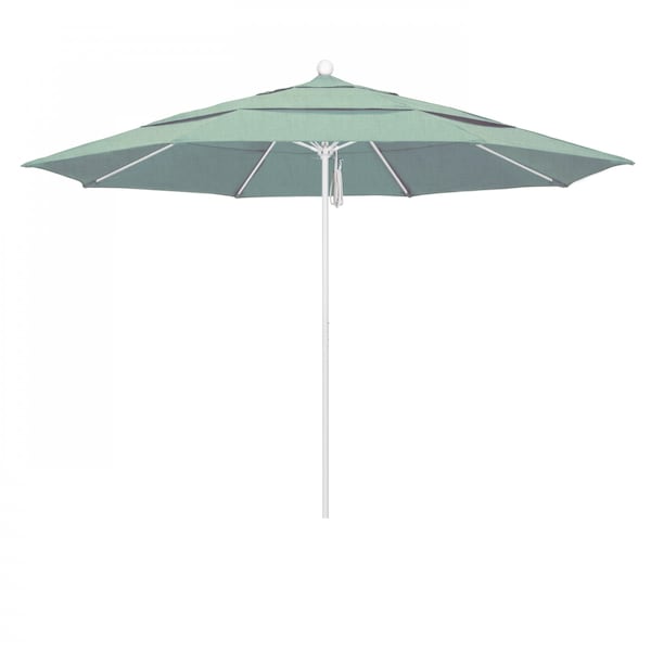 California Umbrella Patio Umbrella, Octagon, 107" H, Sunbrella Fabric, Spa 194061001844 - main
