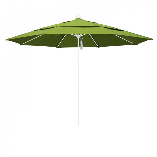California Umbrella Patio Umbrella, Octagon, 107" H, Sunbrella Fabric, Macaw 194061001912 - main