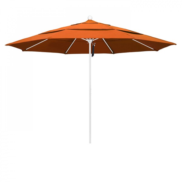 March Patio Umbrella, Octagon, 107" H, Pacifica Fabric, Tuscan ALTO118170-SA17-DWV