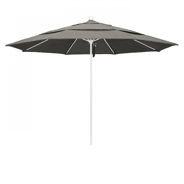 March Patio Umbrella, Octagon, 107" H, Pacifica Fabric, Taupe ALTO118170-SA61-DWV