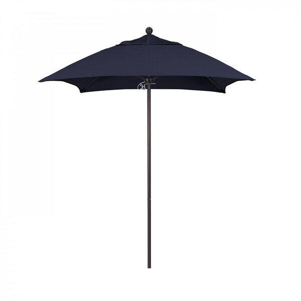 California Umbrella Patio Umbrella, Square, 103.13" H, Sunbrella Fabric, Navy 194061002643 - main