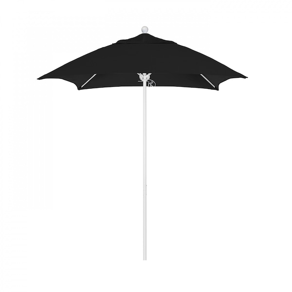 California Umbrella Patio Umbrella, Square, 103.13" H, Sunbrella Fabric, Black 194061002698 - main