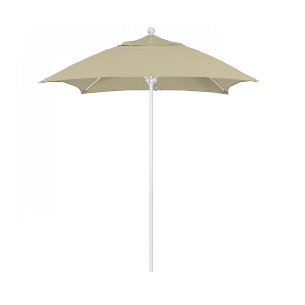 California Umbrella Patio Umbrella, Square, 103.13" H, Sunbrella Fabric, Antique Beige 194061002704 - main