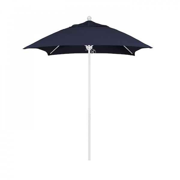 California Umbrella Patio Umbrella, Square, 103.13" H, Sunbrella Fabric, Navy 194061002711 - main