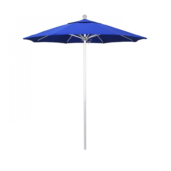 California Umbrella Patio Umbrella, Octagon, 96" H, Sunbrella Fabric, Pacific Blue 194061002797 - main