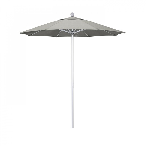 California Umbrella Patio Umbrella, Octagon, 96" H, Sunbrella Fabric, Granite 194061002803 - main
