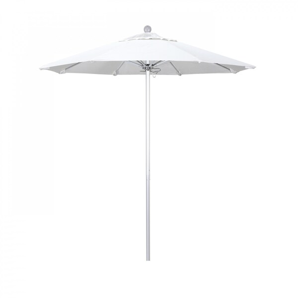 California Umbrella Patio Umbrella, Octagon, 96" H, Sunbrella Fabric, Natural 194061002827 - main