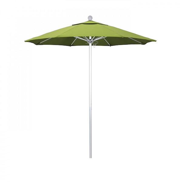 March Patio Umbrella, Octagon, 96" H, Sunbrella Fabric, Parrot ALTO758002-5405