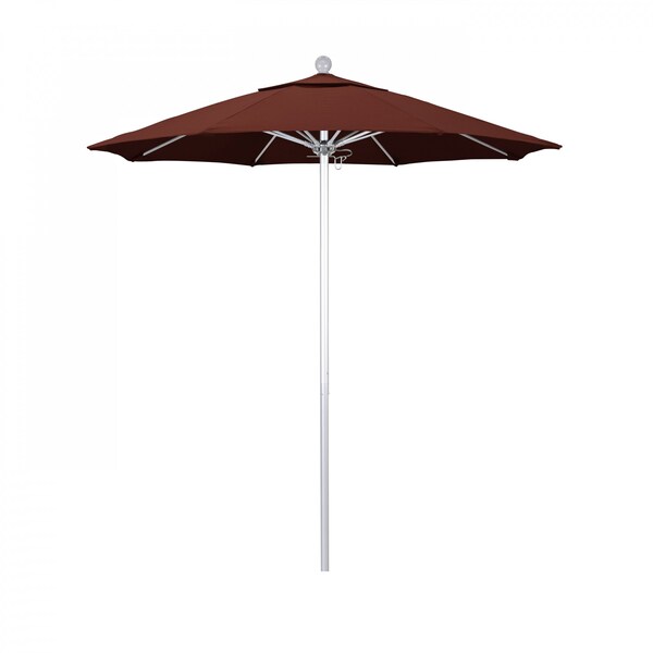 California Umbrella Patio Umbrella, Octagon, 96" H, Sunbrella Fabric, Henna 194061002865 - main