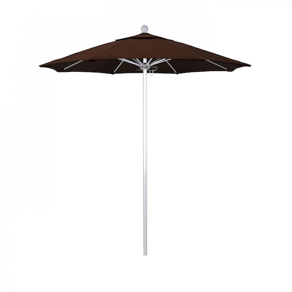 California Umbrella Patio Umbrella, Octagon, 96" H, Sunbrella Fabric, Bay Brown 194061002971 - main