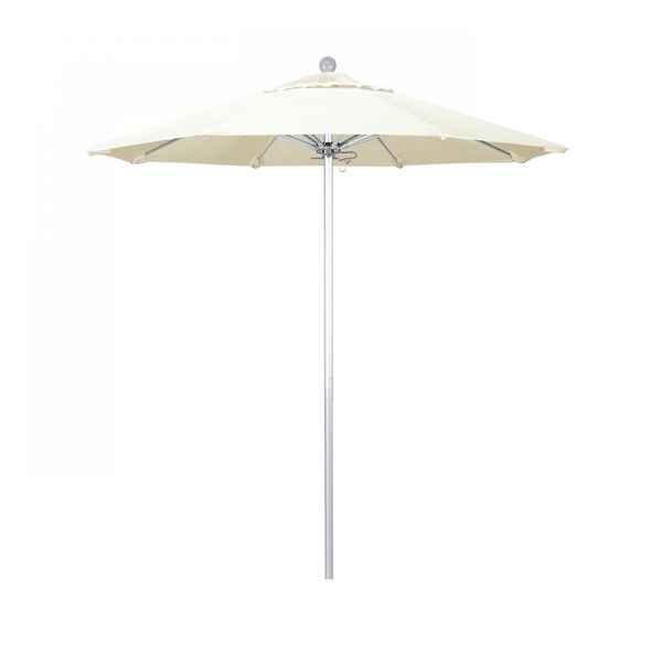 California Umbrella Patio Umbrella, Octagon, 96" H, Sunbrella Fabric, Canvas 194061003015 - main