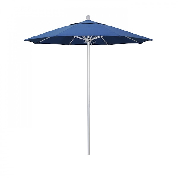 California Umbrella Patio Umbrella, Octagon, 96" H, Sunbrella Fabric, Regatta 194061003077 - main