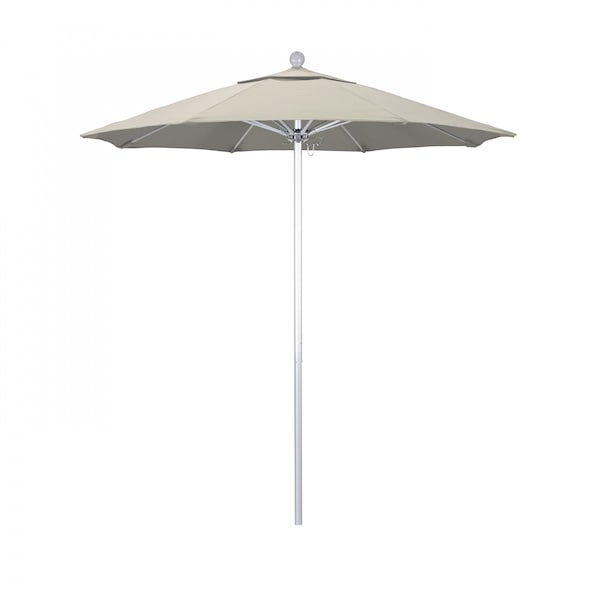 California Umbrella Patio Umbrella, Octagon, 96" H, Olefin Fabric, Antique Beige 194061003244 - main