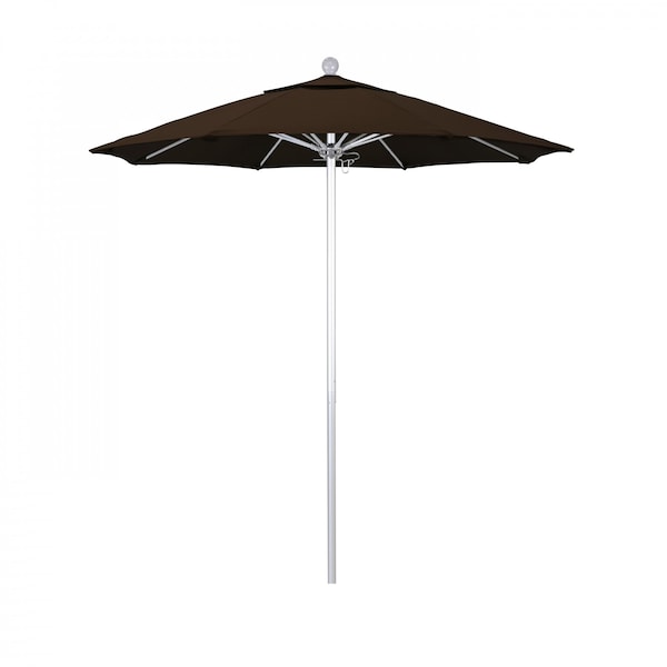 March Patio Umbrella, Octagon, 96" H, Pacifica Fabric, Mocha ALTO758002-SA32