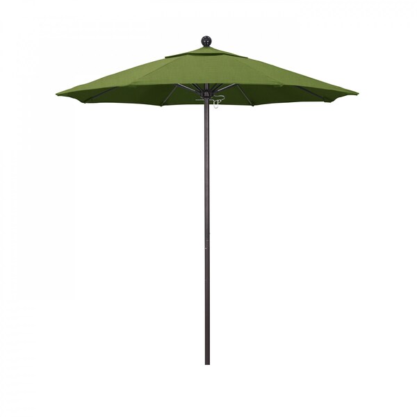 California Umbrella Patio Umbrella, Octagon, 96" H, Sunbrella Fabric, Spectrum Cilantro 194061003602 - main