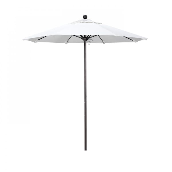 March Patio Umbrella, Octagon, 96" H, Sunbrella Fabric, Natural ALTO758117-5404