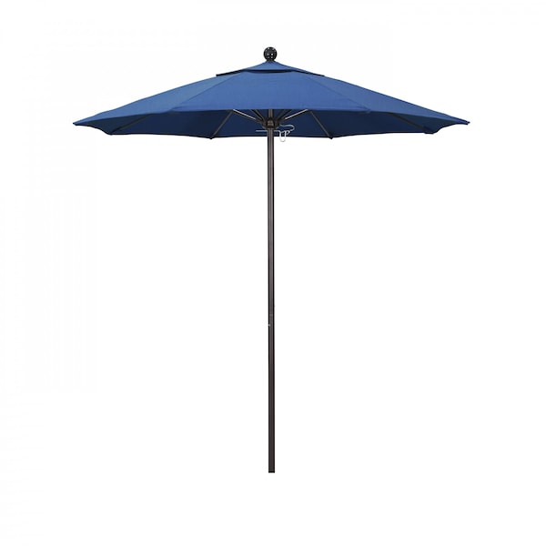 California Umbrella Patio Umbrella, Octagon, 96" H, Sunbrella Fabric, Regatta 194061003930 - main