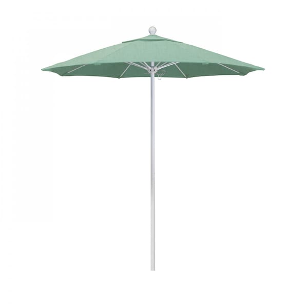 California Umbrella Patio Umbrella, Octagon, 96" H, Sunbrella Fabric, Spectrum Mist 194061004456 - main