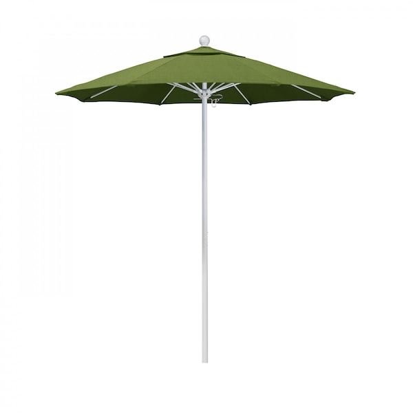 California Umbrella Patio Umbrella, Octagon, 96" H, Sunbrella Fabric, Spectrum Cilantro 194061004463 - main
