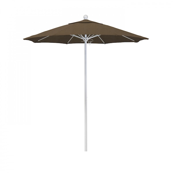 California Umbrella Patio Umbrella, Octagon, 96" H, Olefin Fabric, Woven Sesame 194061005064 - main