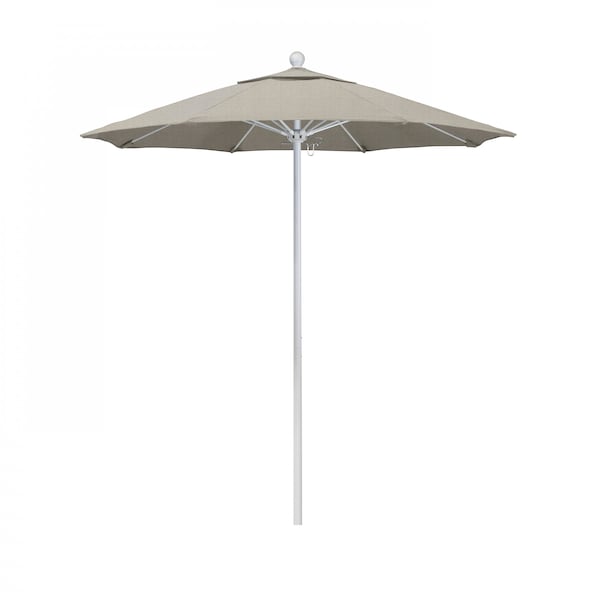 March Patio Umbrella, Octagon, 96" H, Olefin Fabric, Woven Granite ALTO758170-F77