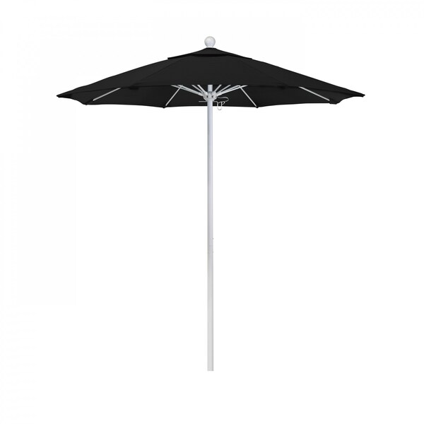 California Umbrella Patio Umbrella, Octagon, 96" H, Pacifica Fabric, Black 194061005149 - main