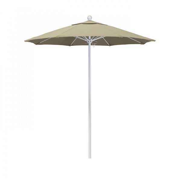 March Patio Umbrella, Octagon, 96" H, Pacifica Fabric, Beige ALTO758170-SA22