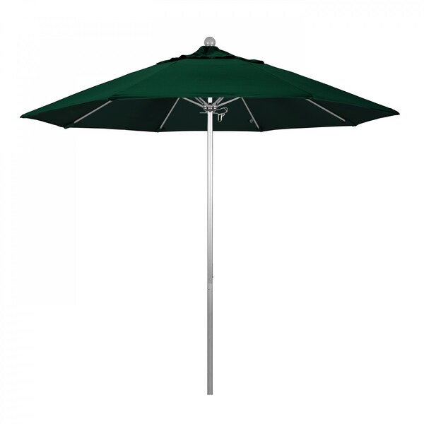 California Umbrella Patio Umbrella, Octagon, 103" H, Sunbrella Fabric, Forest Green 194061005583 - main