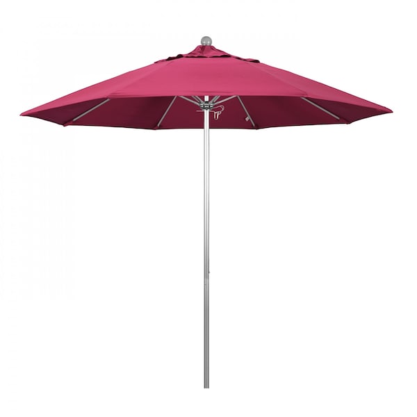 California Umbrella Patio Umbrella, Octagon, 103" H, Sunbrella Fabric, Hot Pink 194061005620 - main