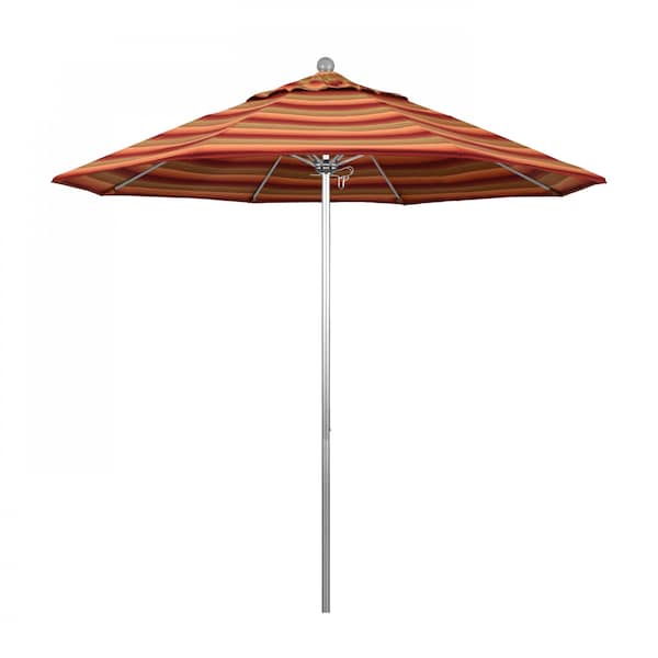 California Umbrella Patio Umbrella, Octagon, 103" H, Sunbrella Fabric, Astoria Sunset 194061005705 - main