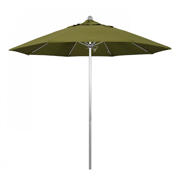 March Patio Umbrella, Octagon, 103" H, Pacifica Fabric, Palm ALTO908002-SA21