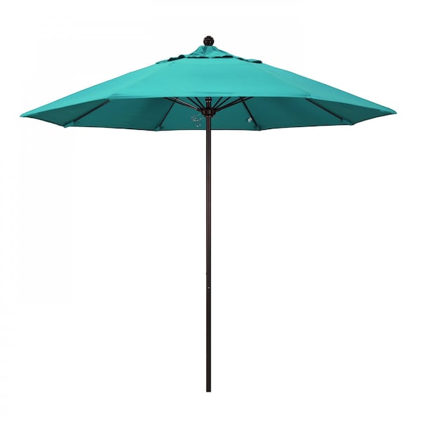 California Umbrella Patio Umbrella, Octagon, 103" H, Sunbrella Fabric, Aruba 194061006405 - main